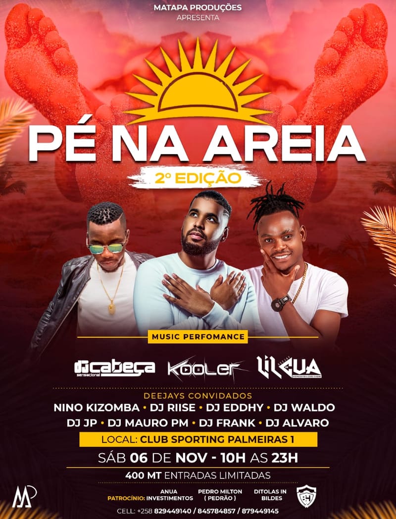 MÚSICA | PÉ NA AREIA