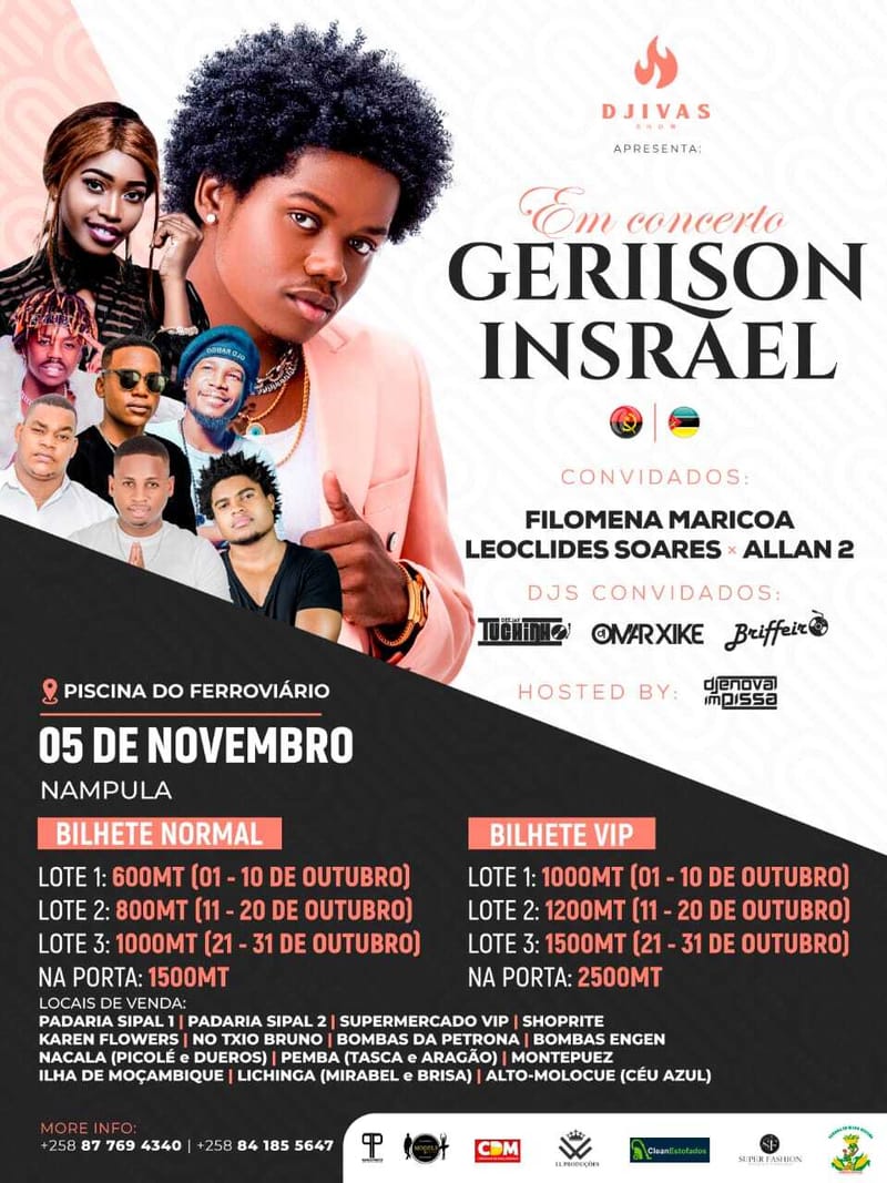 MÚSICA | Gerilson Insrael | Nampula
