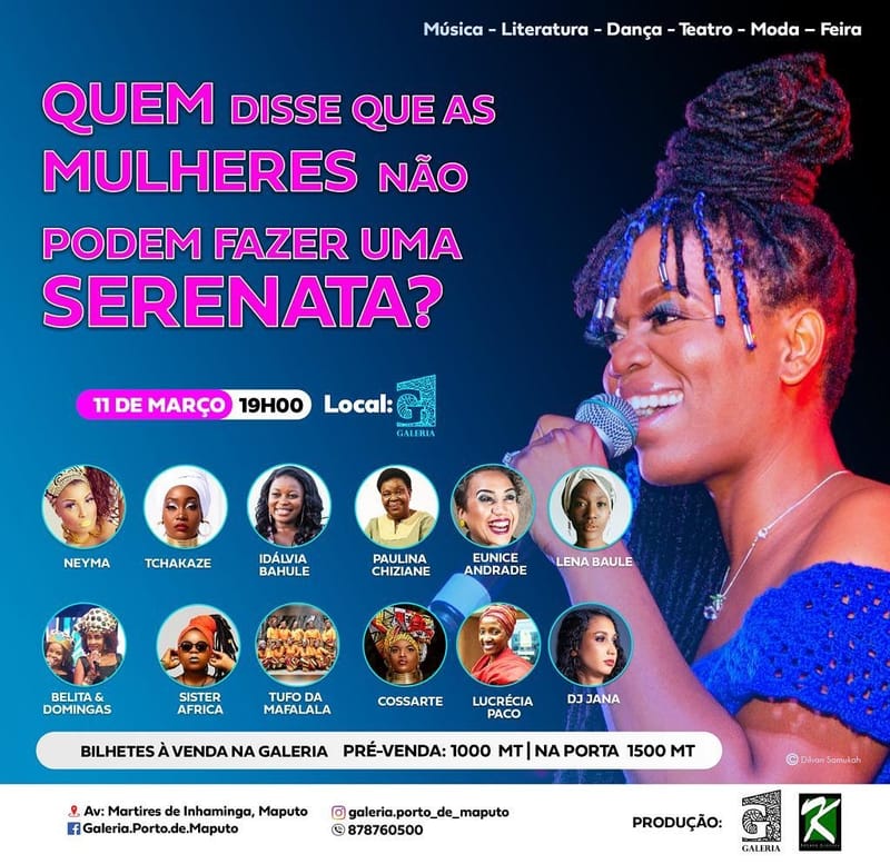 Quem disse que as mulheres não podem fazer uma serenata | MAPUTO