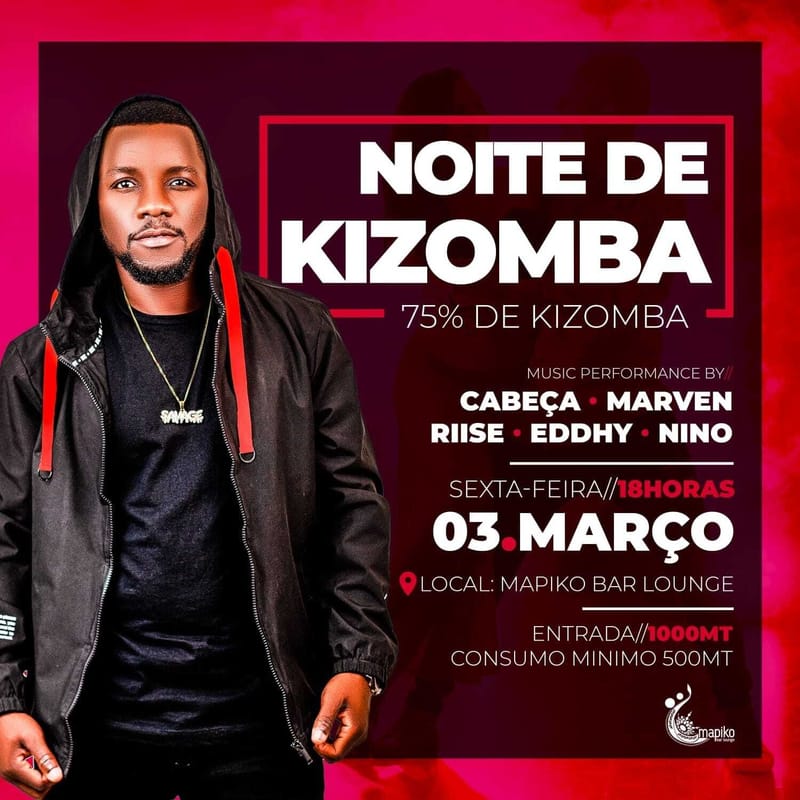 MÚSICA | NOITE DE KIZOMBA | BEIRA