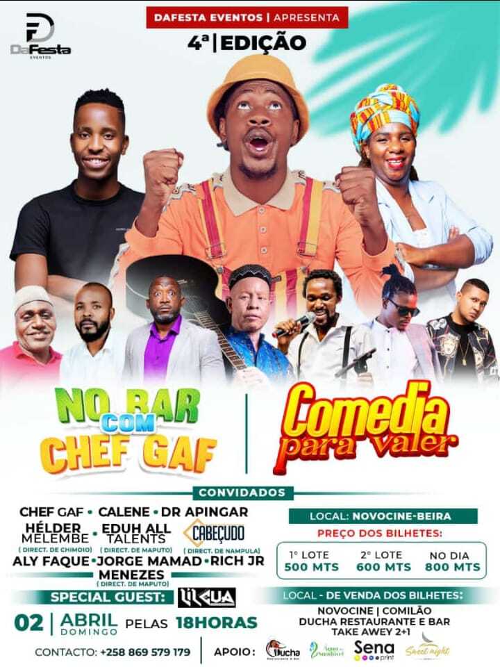 HUMOR & MÚSICA | NO BAR COM CHEF GAF | BEIRA