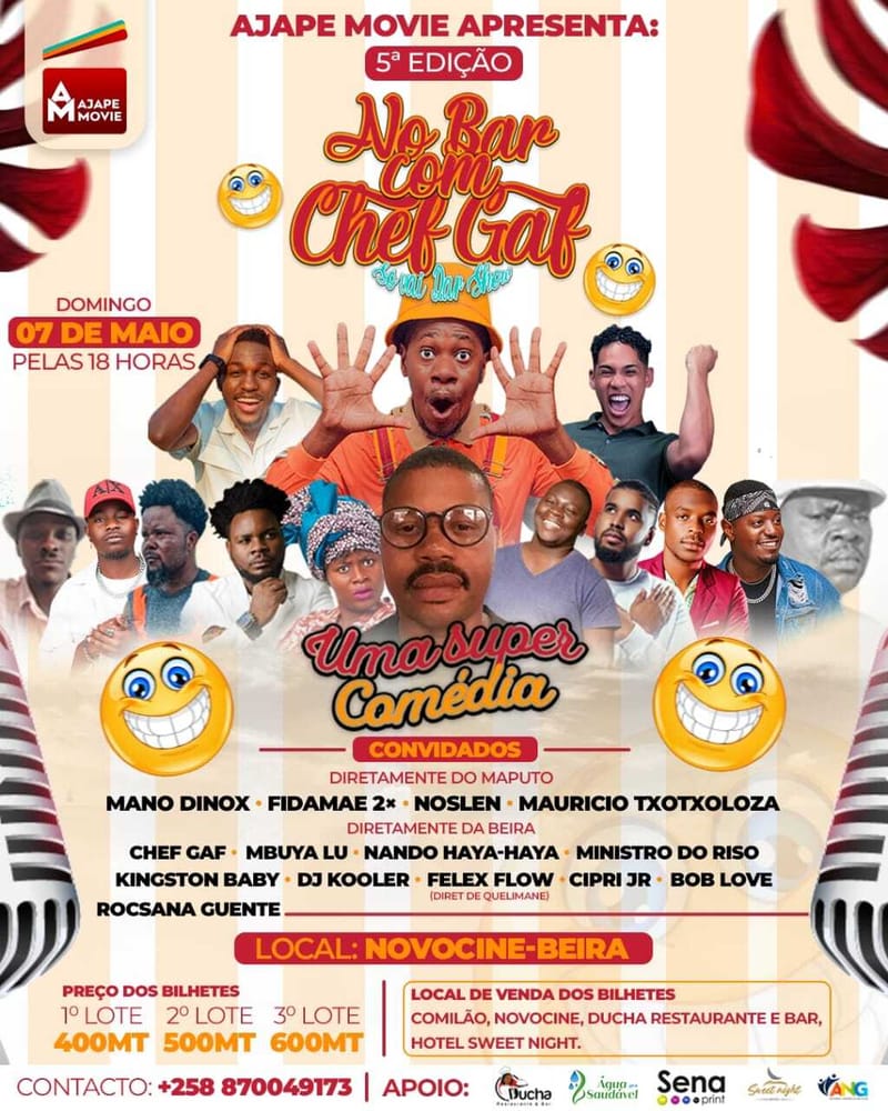 HUMOR | NO BAR COM CHEF GAF | BEIRA