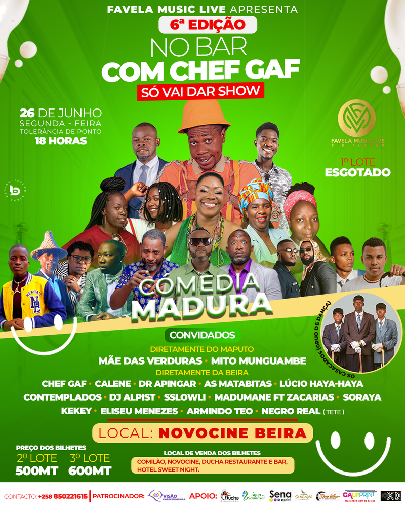 HUMOR | NO BAR COM CHEF GAF | BEIRA