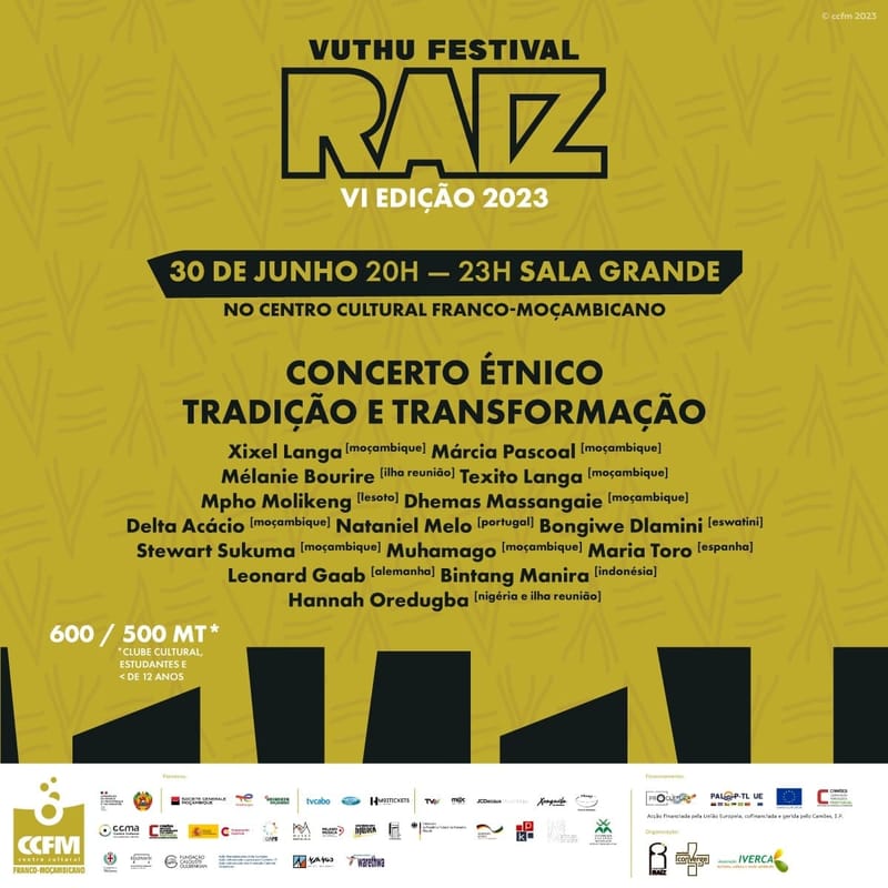 VUTHU Festival Raiz | Concerto Étnico Tradição e Transformação | MAPUTO