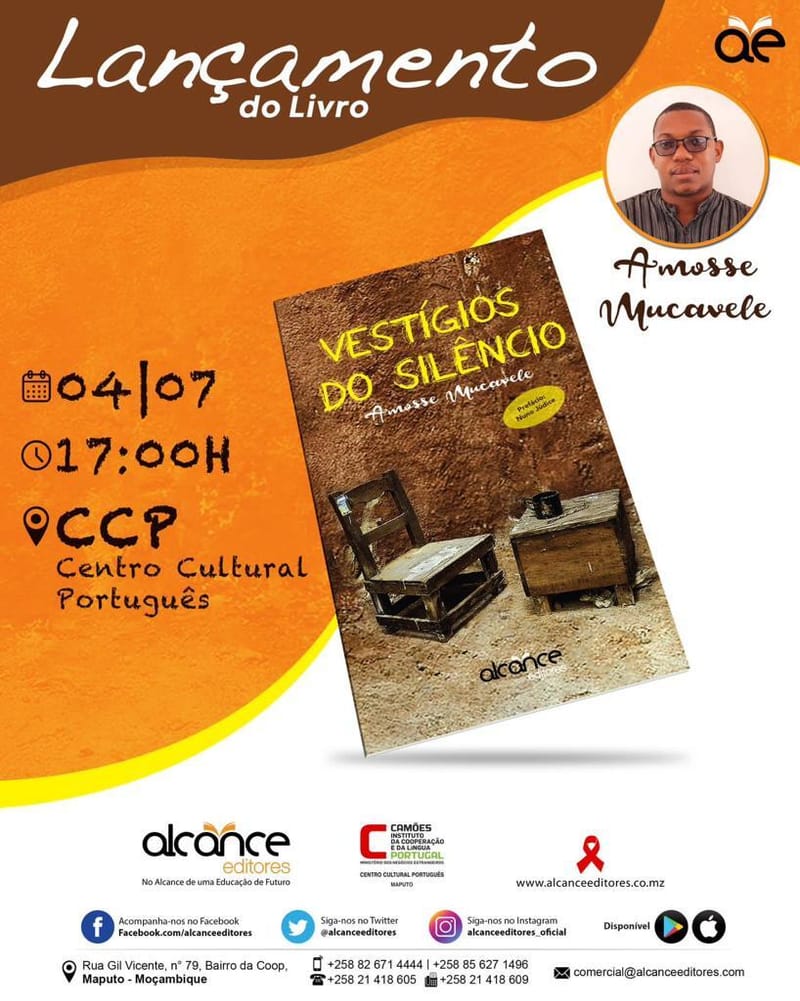 LITERATURA | Vestígios do Silêncio- Amosse Mucavele | MAPUTO