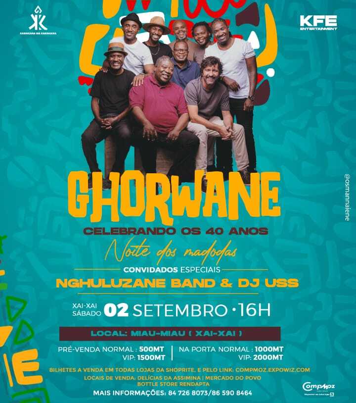 MÚSICA | NOITES DOS MADODAS- GHORWANE | XAI-XAI