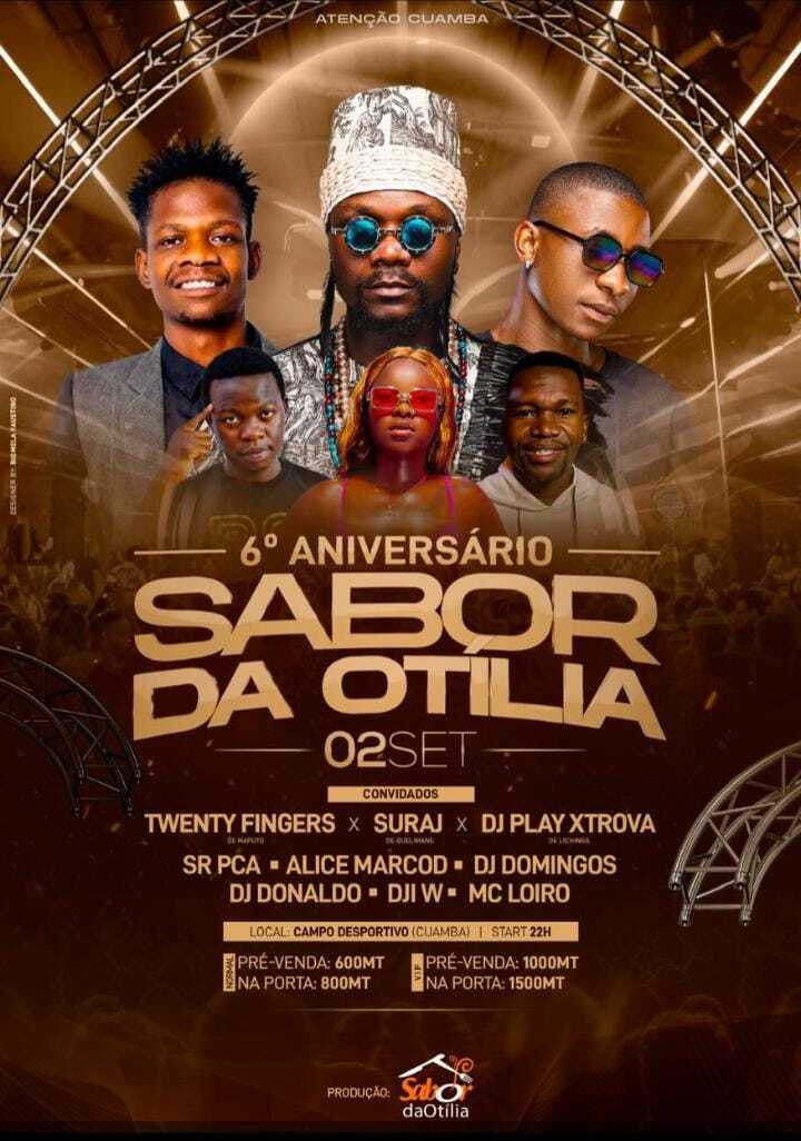 MÚSICA | 6º ANIVERSÁRIO - SABOR DA OTÍLIA  | CUAMBA