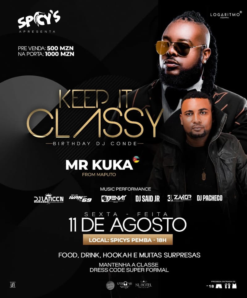 MÚSICA | KEEP IT CLASSY | PEMBA