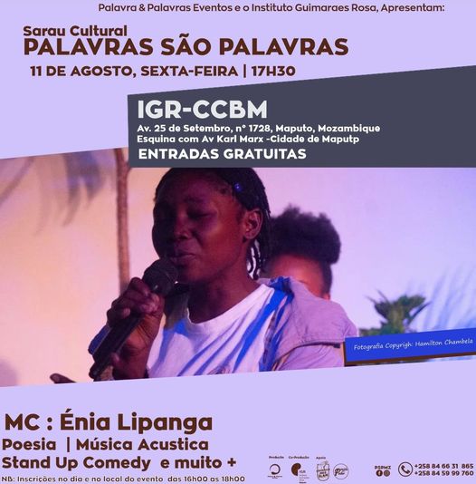EXPOSIÇÃO  |  PALAVRAS SÃO PALAVRAS | MAPUTO
