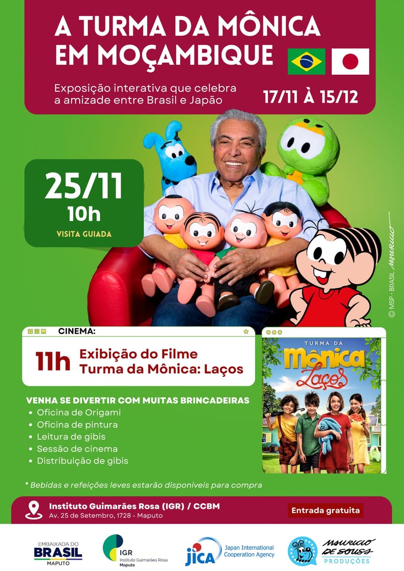 CINEMA | TURMA DA MÔNICA: LAÇOS | MAPUTO