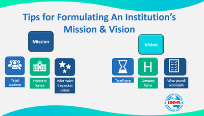 Tips for Formulating Mission & Vision