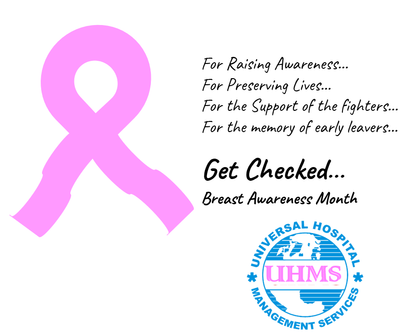 Get Checked. Breast cancer awareness month.
