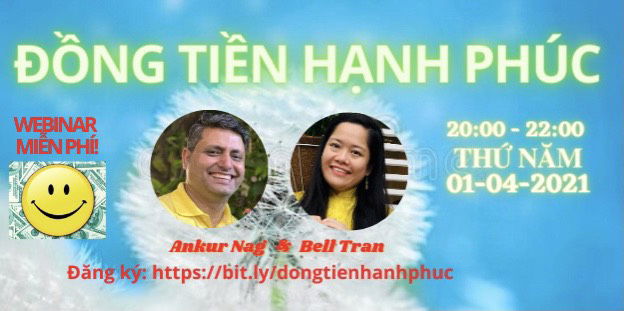 Webinar không thu phí (nhận phí từ tâm) - ĐỒNG TIỀN HẠNH PHÚC