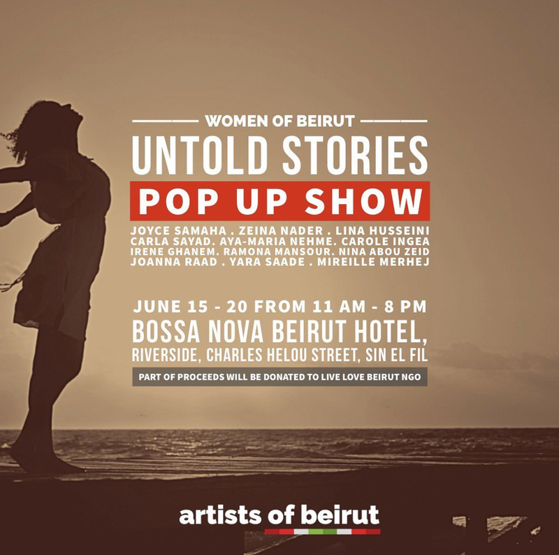 "UNTOLD STORIES" POP UP SHOW