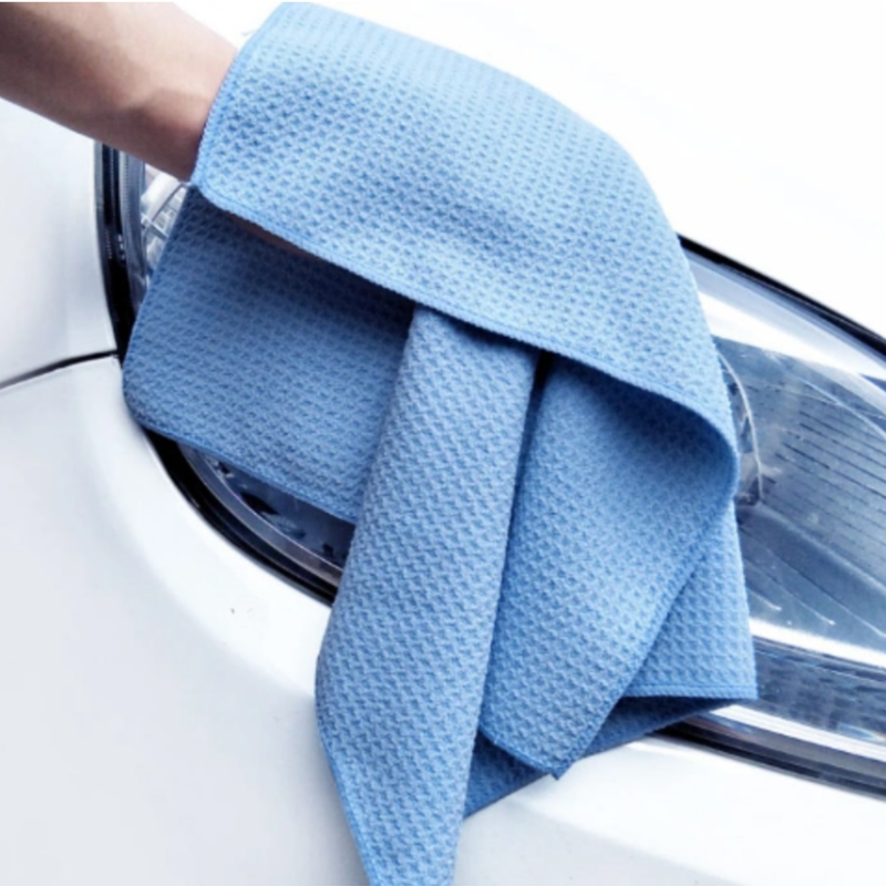 Microfiber Glass and Window Waffle Weave Towel