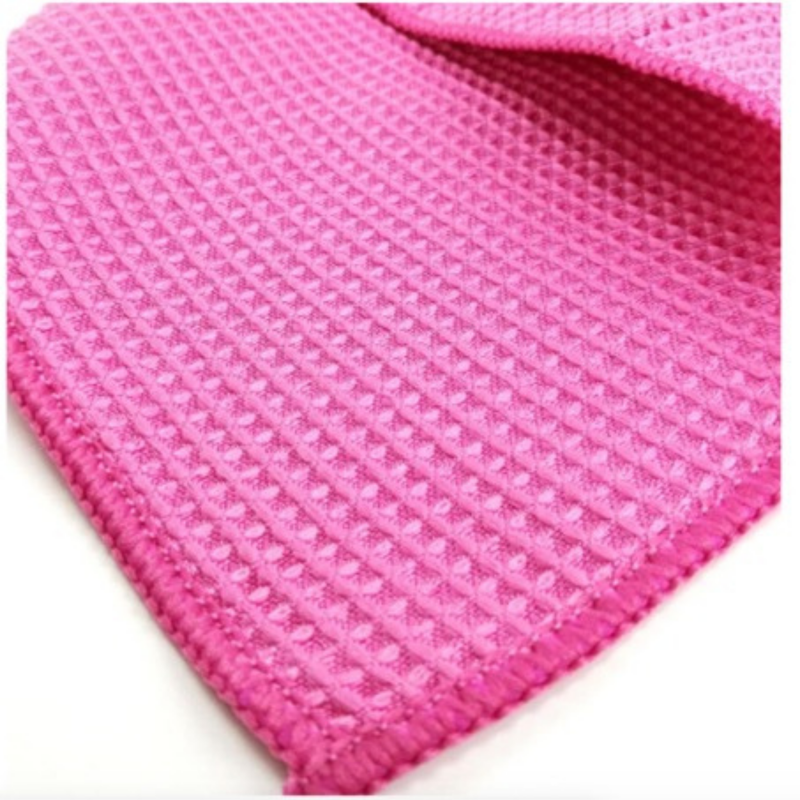 Microfiber Glass and Window Waffle Weave Towel