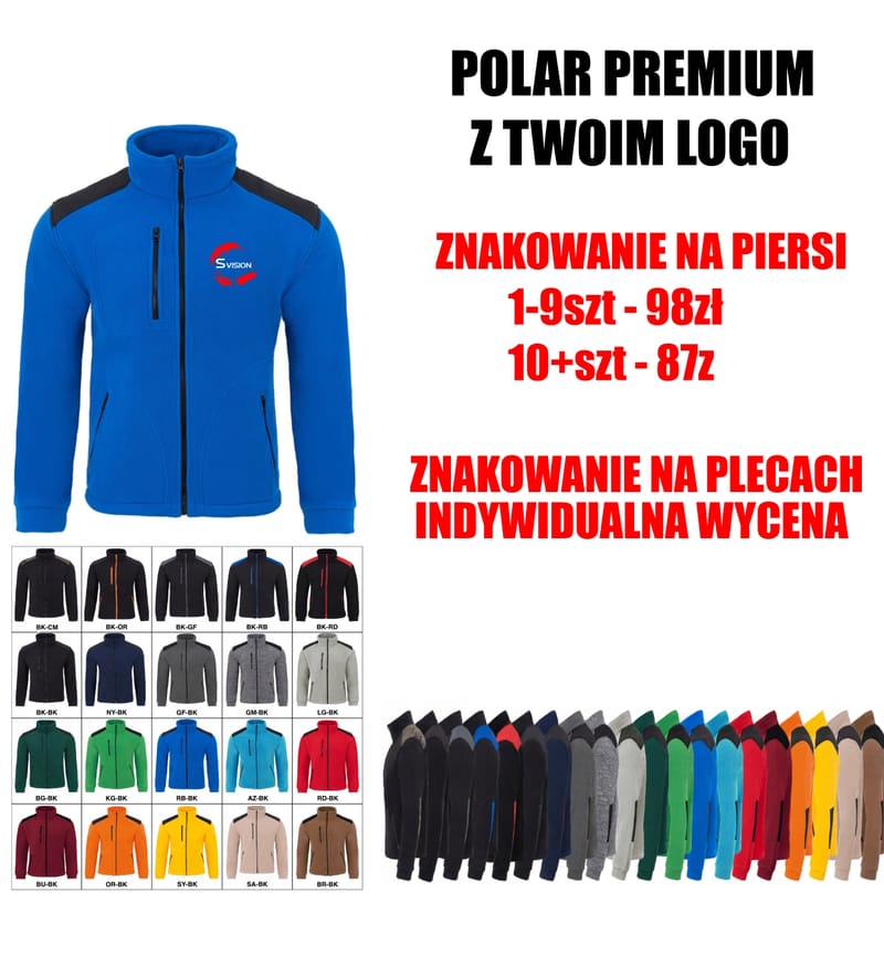 POLAR PREMIUM Z TWOIM LOGO od 87 zł
