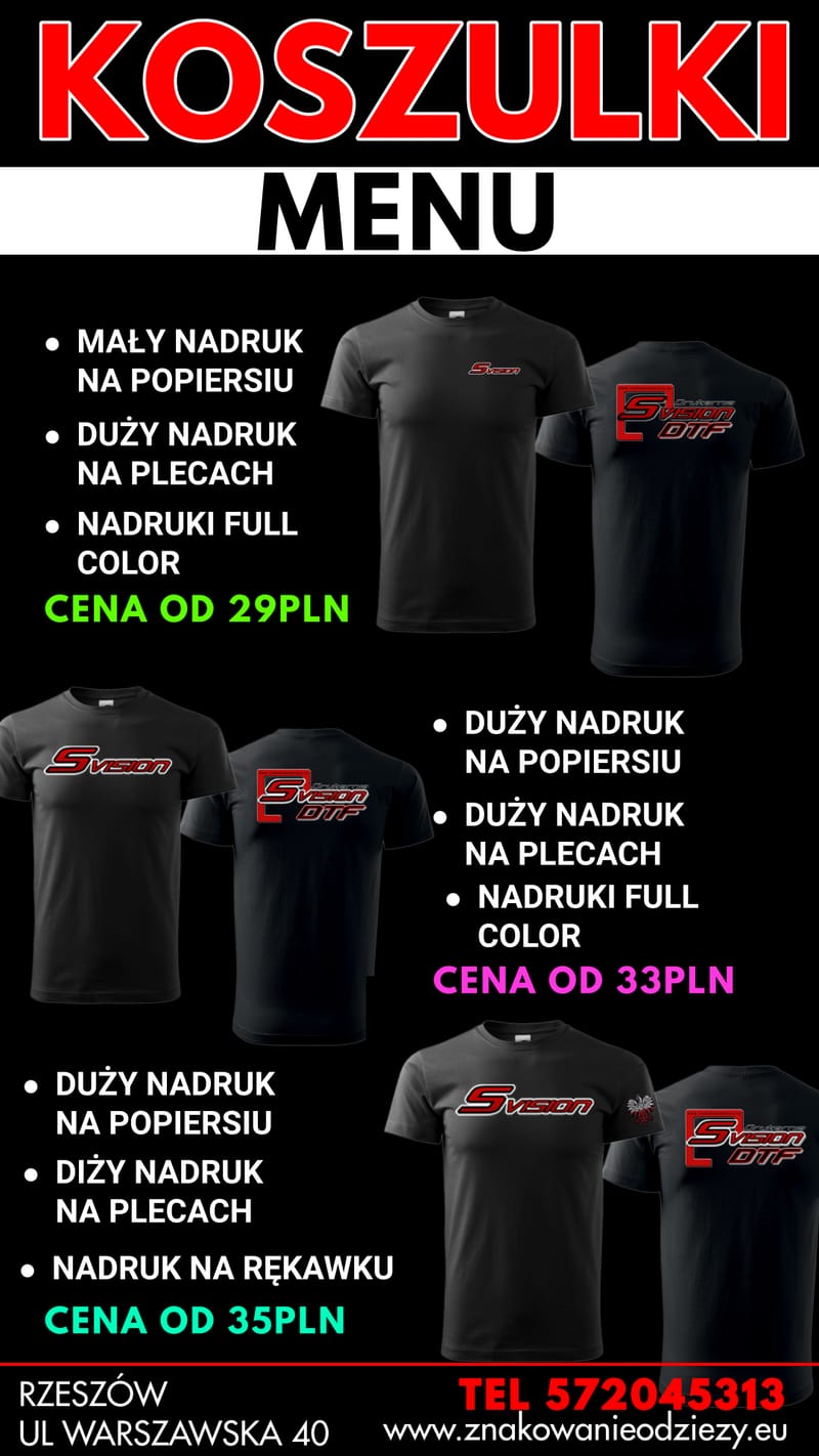 KOSZULKA Z TWOIM LOGO / GRAFIKĄ od 29zł