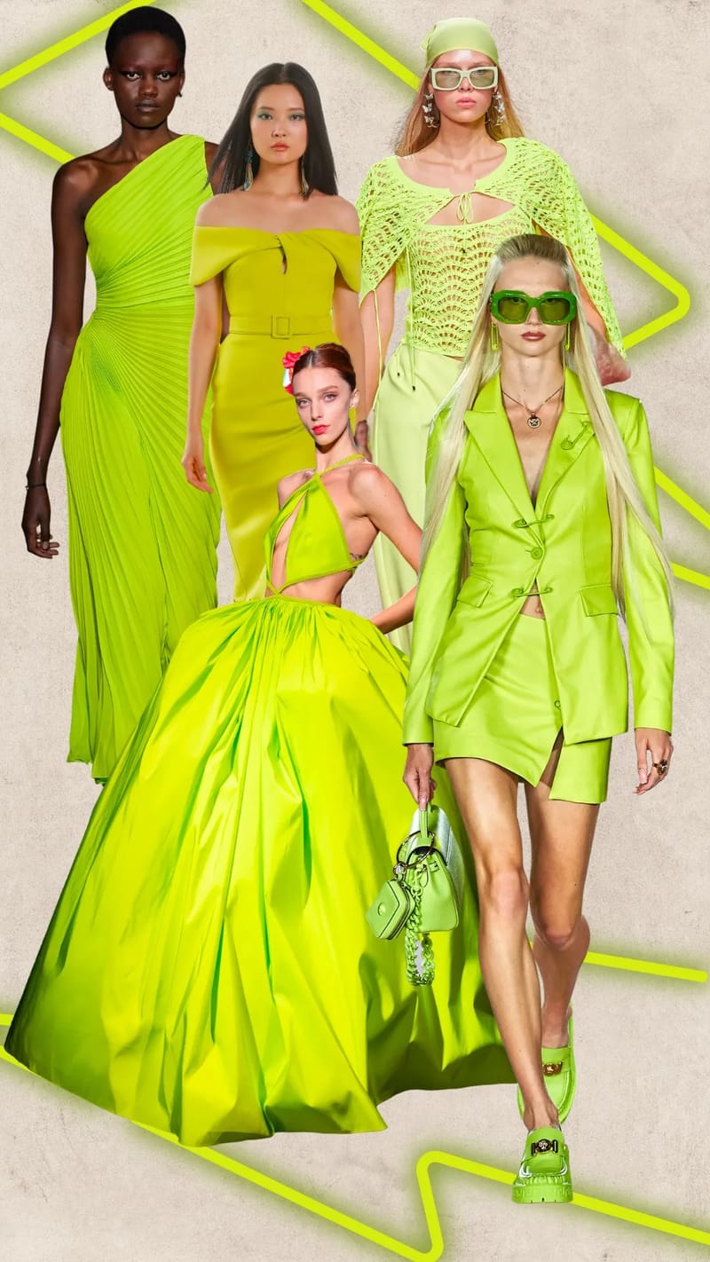 El verde neón que llevaremos en verano