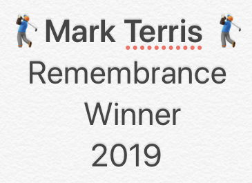 2019 Remembrance Trophy 18th May