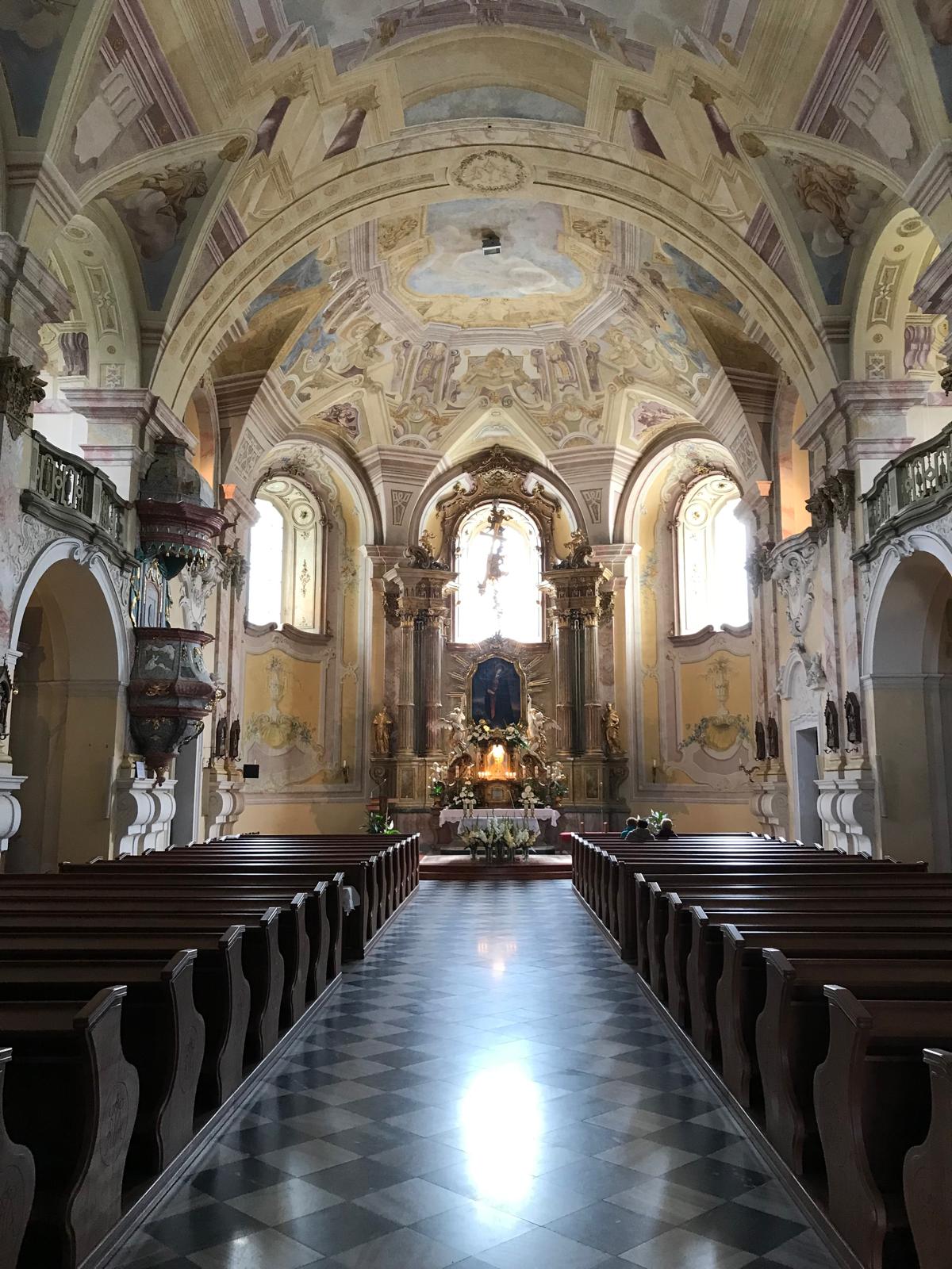 Gnadenbild im Hochaltar der Burgbergkirche