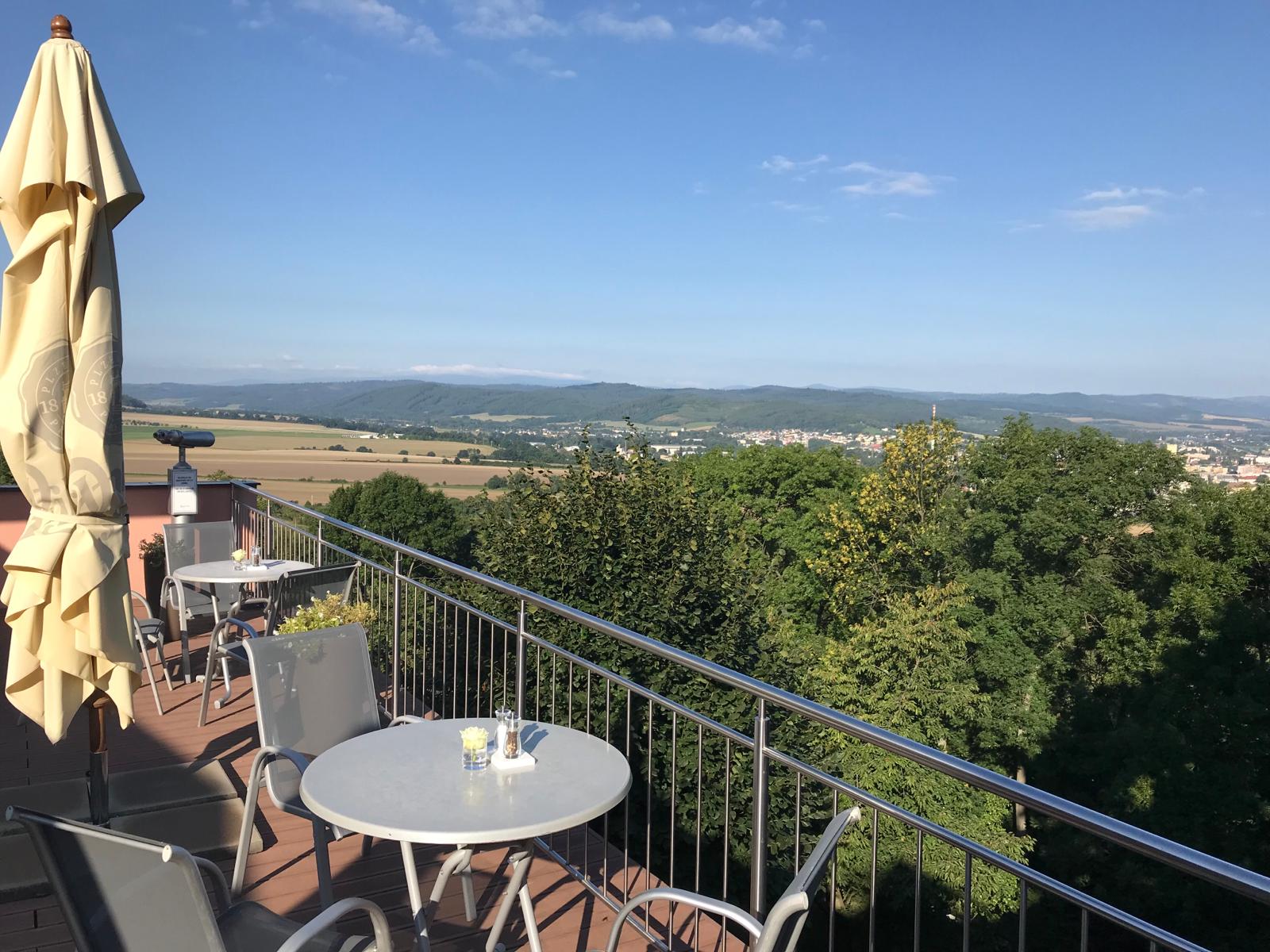 Ausblick vom Burgberghotel