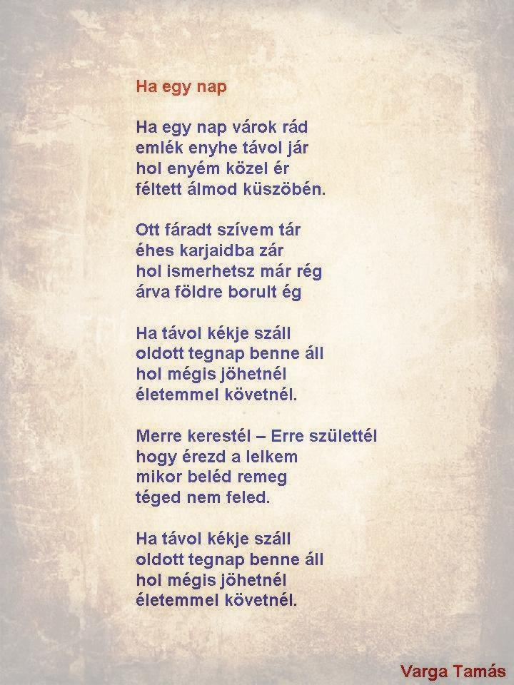 Ha egy nap
