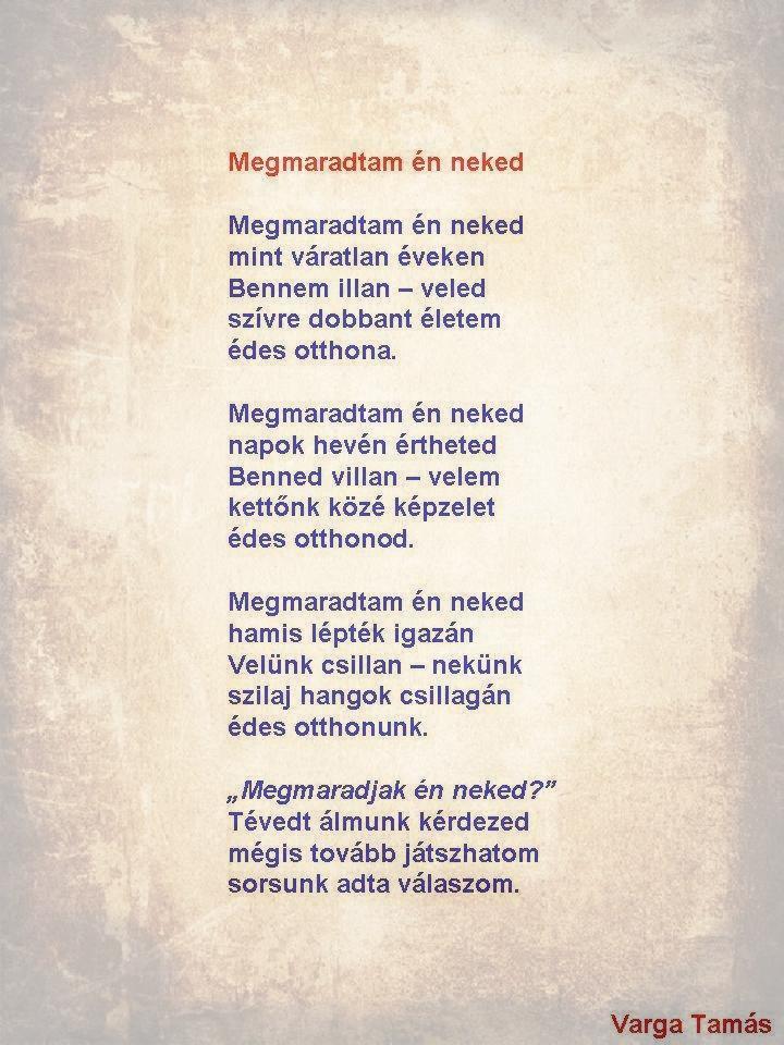 Megmaradtam én neked