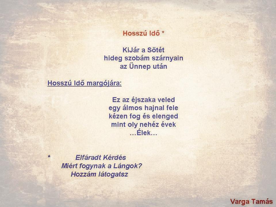 Hosszú idő
