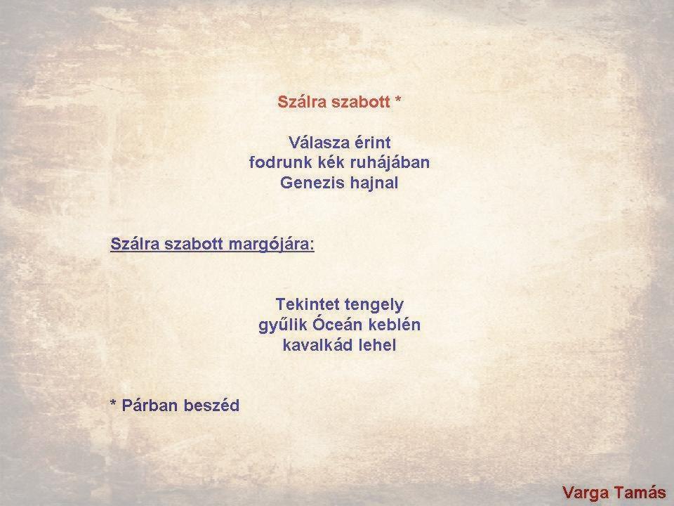 Szálra szabott