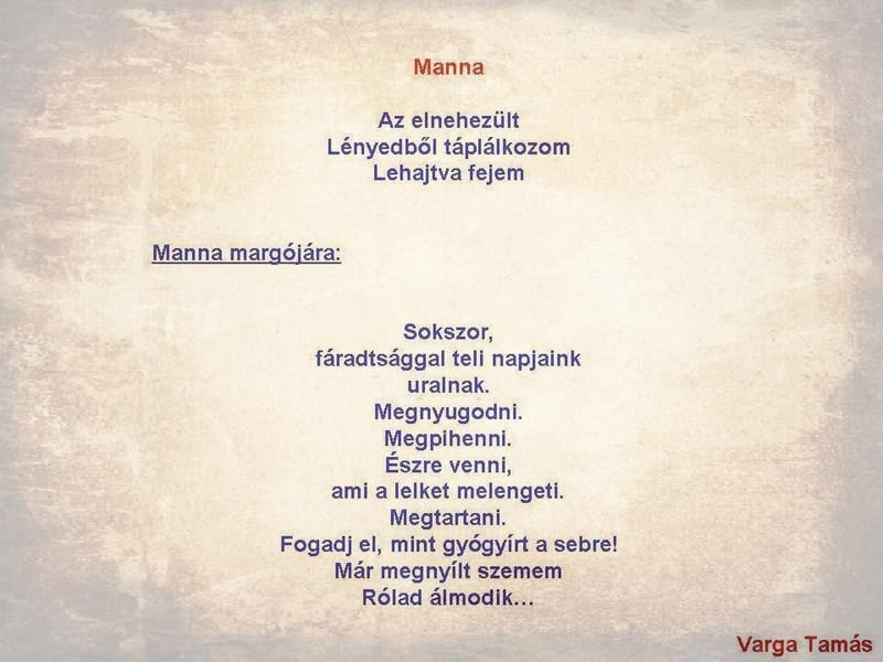 Manna