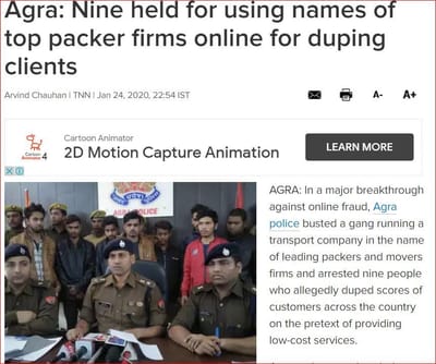 Agarwal Packers and Movers Agra