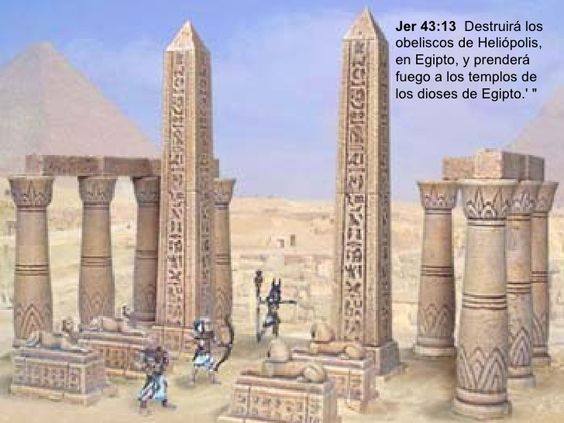 OBELISCOS: los emblemas del antiguo egipto al simbolo de hermandad de la Masoneria.