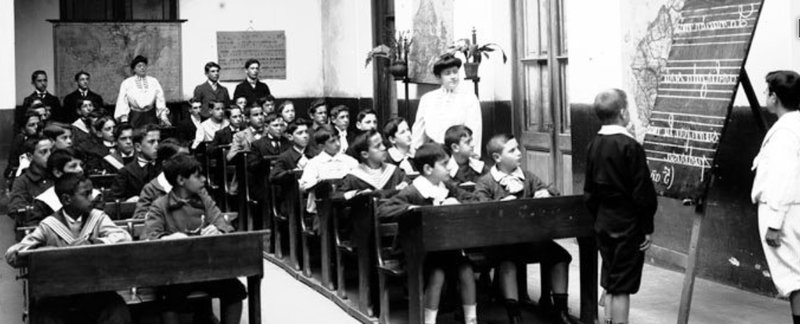 EL SISTEMA LANCASTER PARA LA ENSEÑANZA.