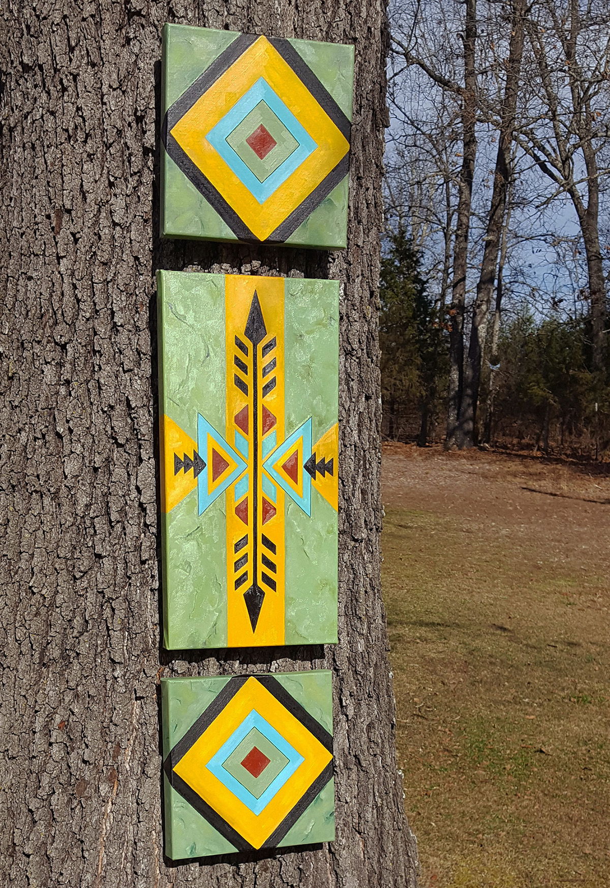 3 PART TOTEM, BLACK ARROW