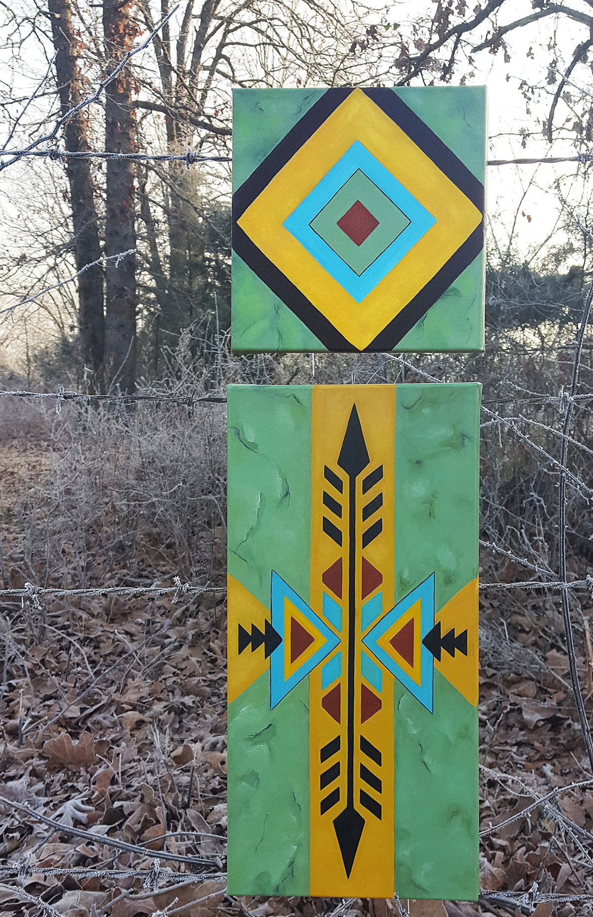 3 PART TOTEM, BLACK ARROW