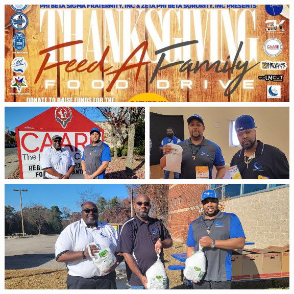 McNair-Harris Crescent Foundation supports Thanksgiving Feed-A-Family 2023