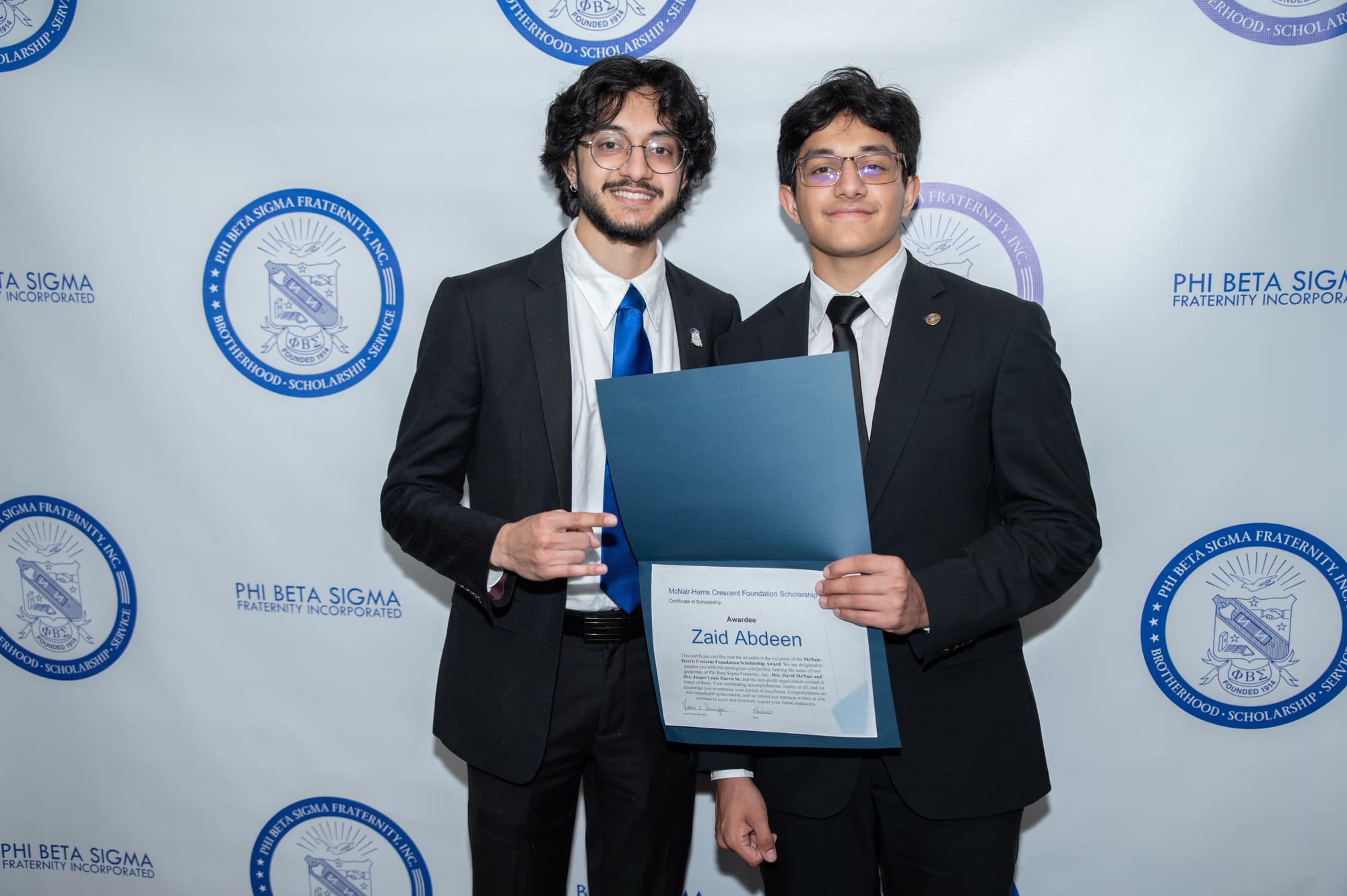 Zaid Abdeen, McNair Harris Crescent Foundation Scholarship Recipient