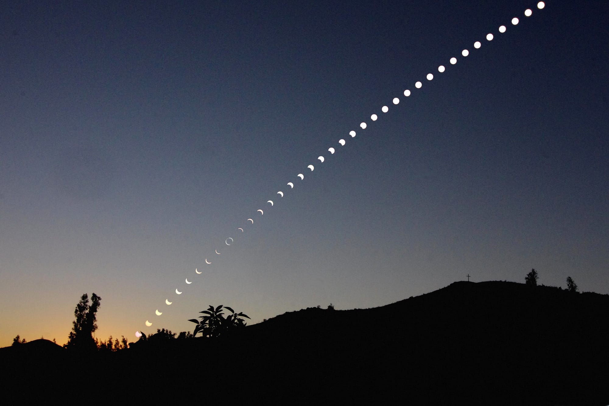 Eclipse totale 02/07/2019 - crédit : Michel Vignand