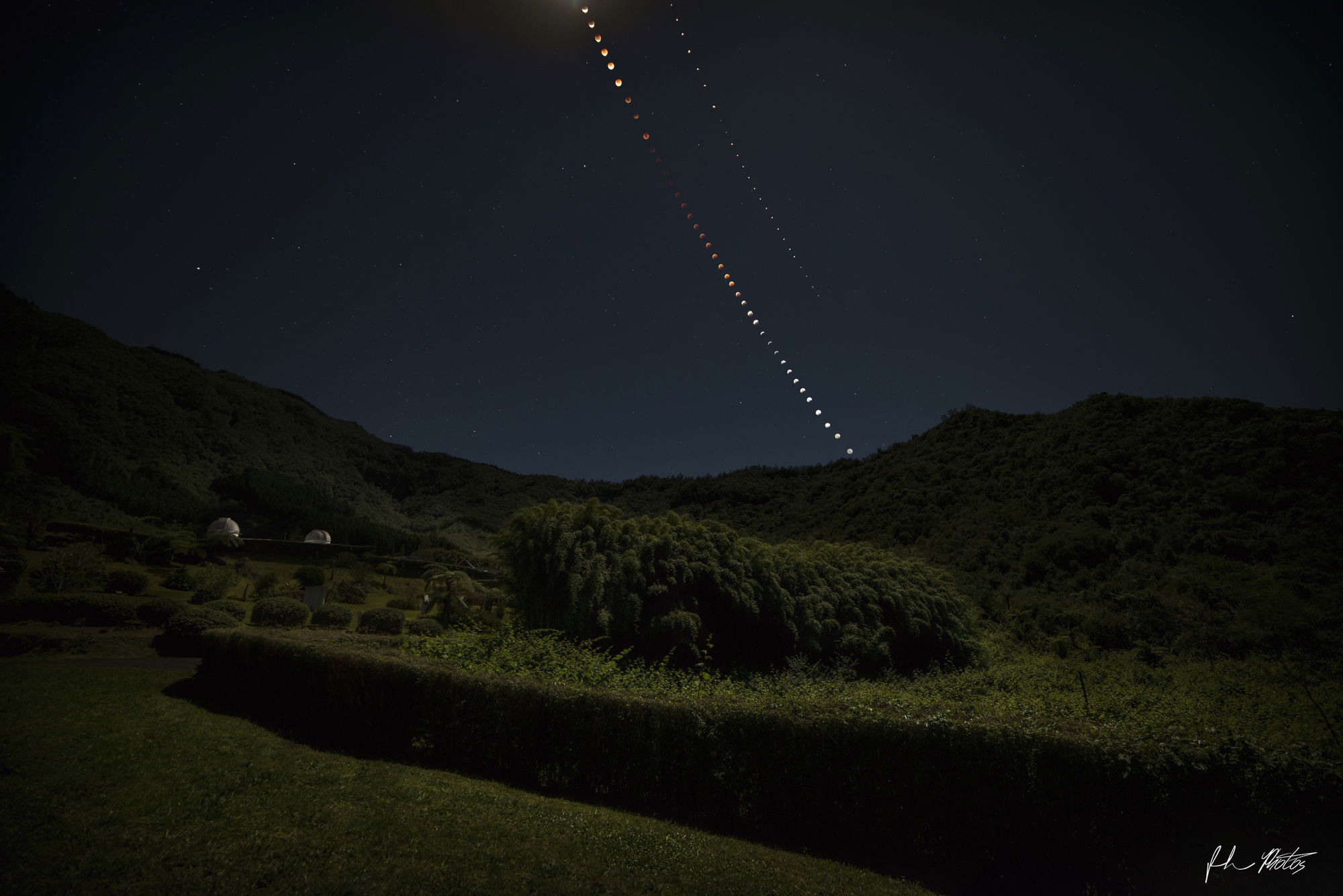 Eclipse de Lune et Mars 27/07/18 - crédit : Pascal FH