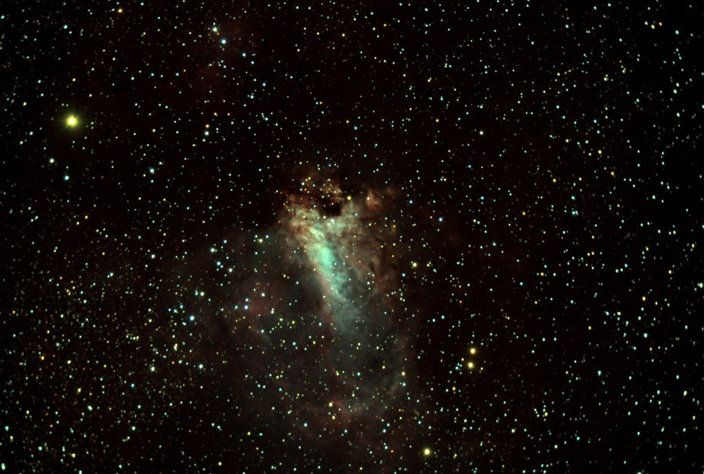 Nebuleuse oméga  M17  - Crédit : Catherine DELATTRE