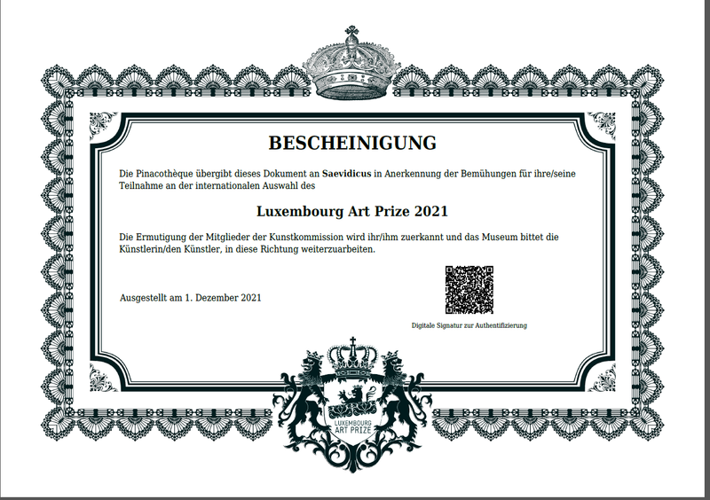 Luxembourg Art Prize 2021