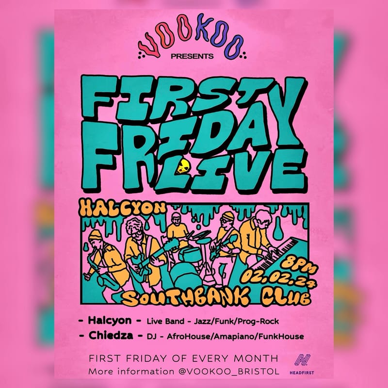 FIRST FRIDAY LIVE | Halycon // Chiedza