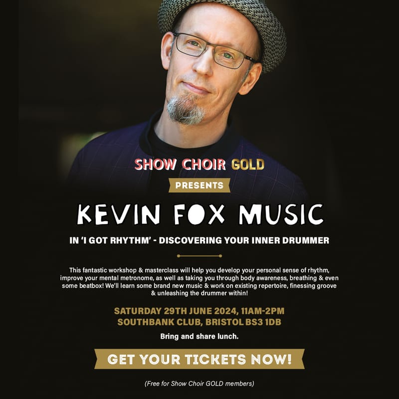‘I GOT RHYTHM’ Workshop with Kevin Fox