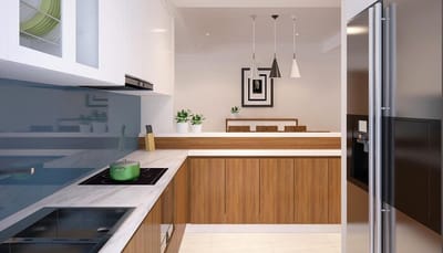 Các mẫu tủ bếp đẹp phong cách hiện đại tiện lợi nhất 2020