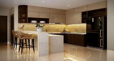 Làm tủ bếp giá rẻ tại TPHCM