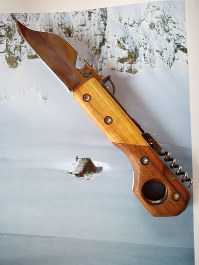 LE GRIMPEUR tire-bouchon et blocage de lame - 190€