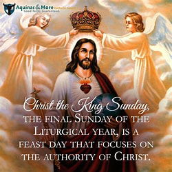 34th Sun in Ordinary Time YA, Christ the King