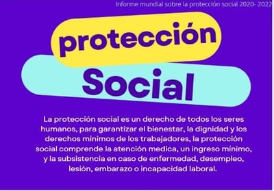 INFOGRAMA "La protección Social en tiempos de COVID- 19"