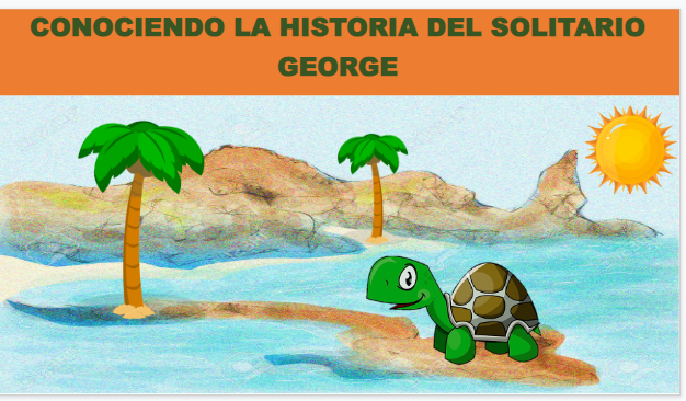 CONOCIENDO LA HISTORIA DEL SOLITARIO GEORGE